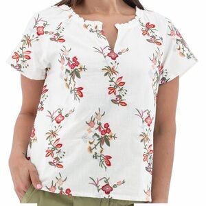 Aventura Women's Lindale Top White Medium Brand New W/O Tags!